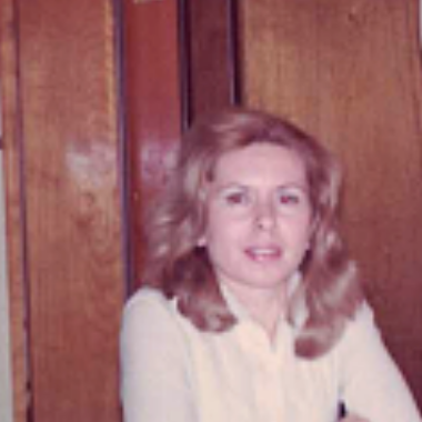 A picture of my wonderful mom, deep in thought