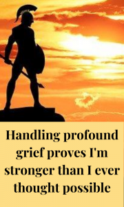Feelings of loss and grieving are difficult to bear, but you're stronger than you thought and you can navigate through the process.